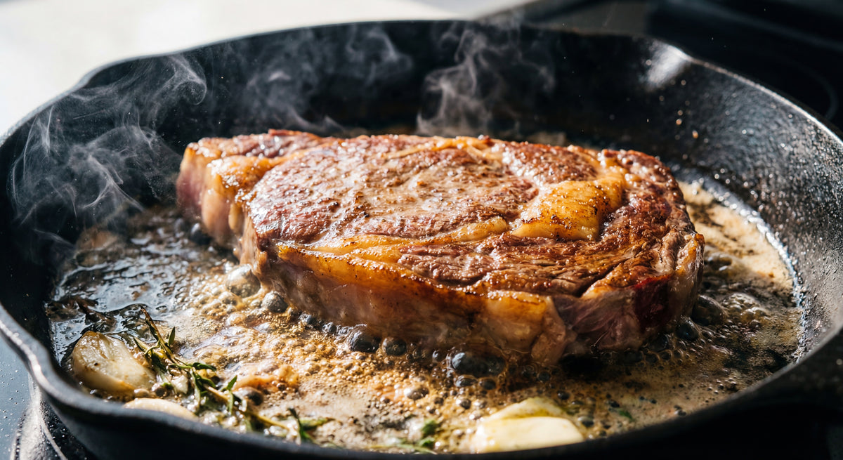 Pan-Seared Ribeye
